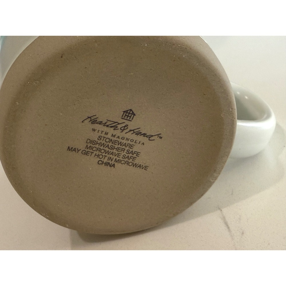 Hearth & Hand Snowflake Deer Mugs Set of 2 Stoneware Christmas Holiday Winter‎ - Picture 3 of 9